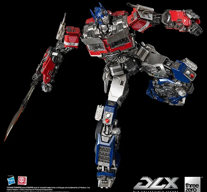 Optimus Prime DLX Scale Collectible Figure | Transformers: Rise Of The Beasts | threezero
