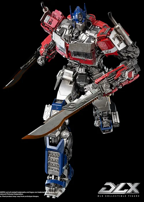 Optimus Prime DLX Scale Collectible Figure | Transformers: Rise Of The Beasts | threezero