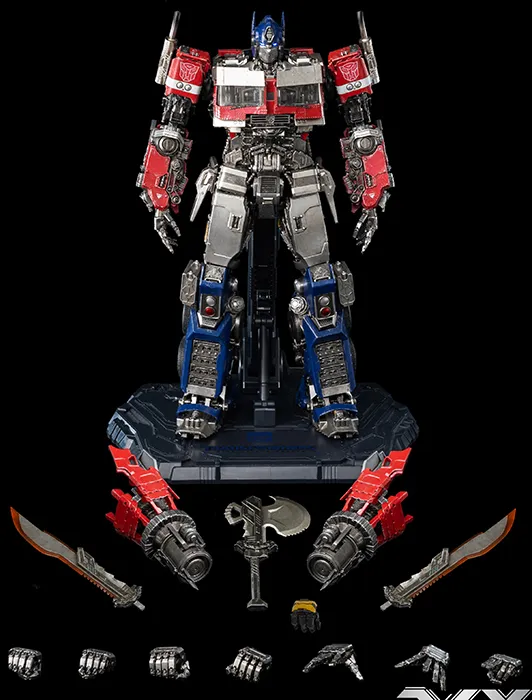 Optimus Prime DLX Scale Collectible Figure | Transformers: Rise Of The Beasts | threezero