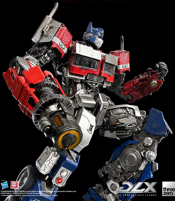 Optimus Prime DLX Scale Collectible Figure | Transformers: Rise Of The Beasts | threezero
