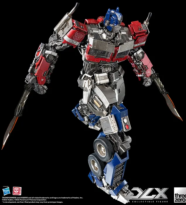 Optimus Prime DLX Scale Collectible Figure | Transformers: Rise Of The Beasts | threezero