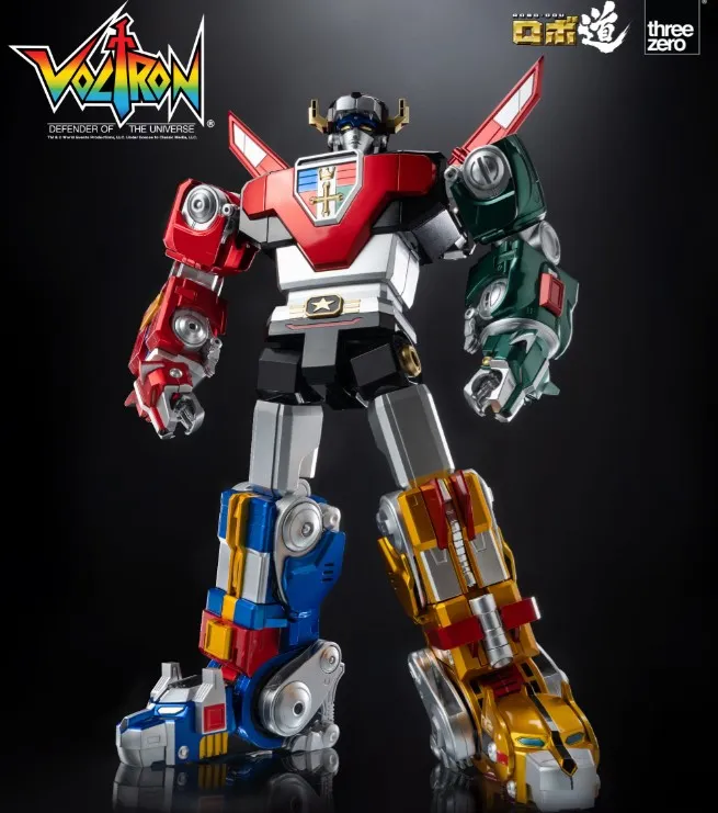 Voltron ROBO-DOU Metallic Edition | Voltron: Defender of the Universe | threezero