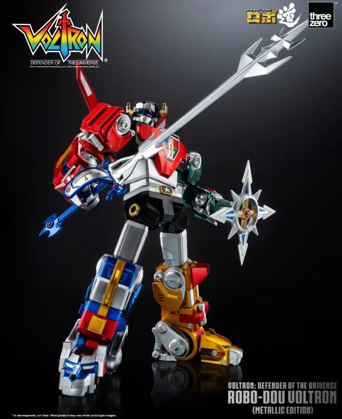 Voltron ROBO-DOU Metallic Edition | Voltron: Defender of the Universe | threezero