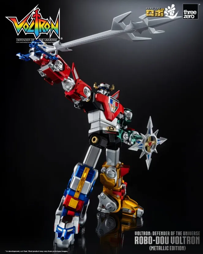 Voltron ROBO-DOU Metallic Edition | Voltron: Defender of the Universe | threezero