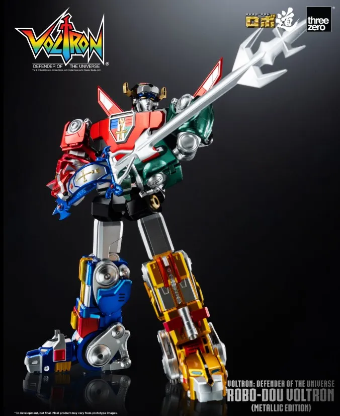 Voltron ROBO-DOU Metallic Edition | Voltron: Defender of the Universe | threezero