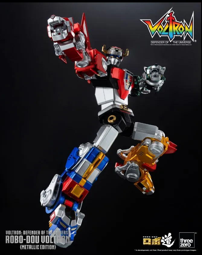 Voltron ROBO-DOU Metallic Edition | Voltron: Defender of the Universe | threezero