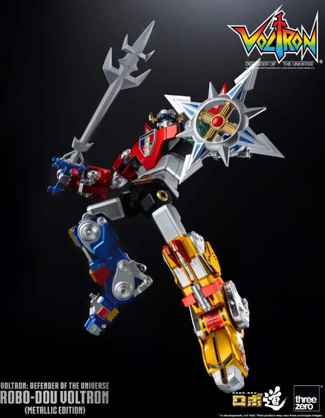 Voltron ROBO-DOU Metallic Edition | Voltron: Defender of the Universe | threezero