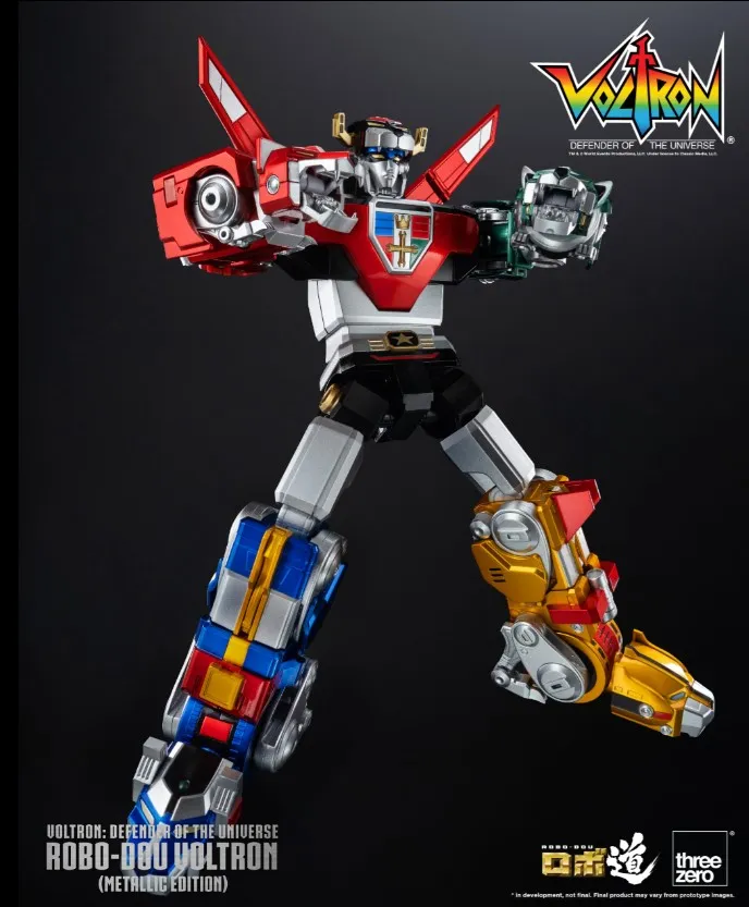 Voltron ROBO-DOU Metallic Edition | Voltron: Defender of the Universe | threezero