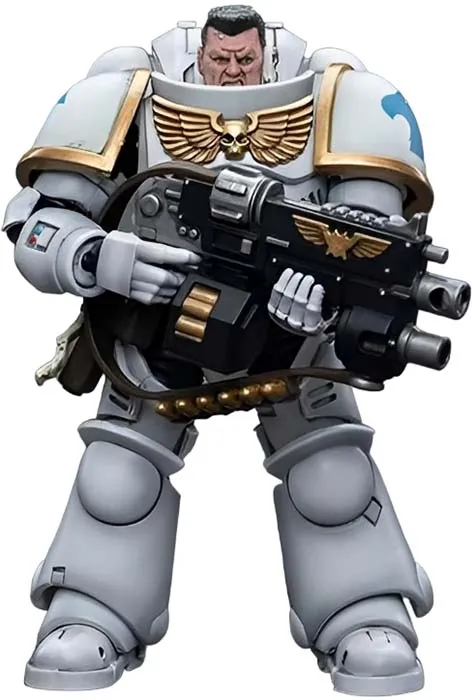 Space Marines White Consuls Intercessors 1 1/18 Scale | Warhammer 40K | Joy Toy