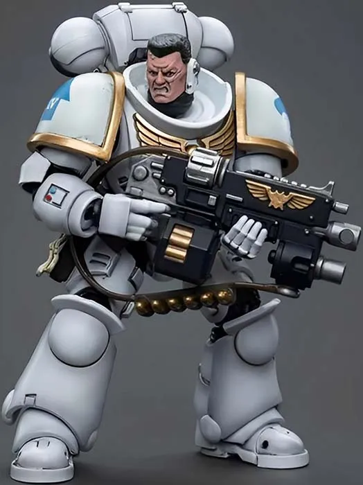Space Marines White Consuls Intercessors 1 1/18 Scale | Warhammer 40K | Joy Toy