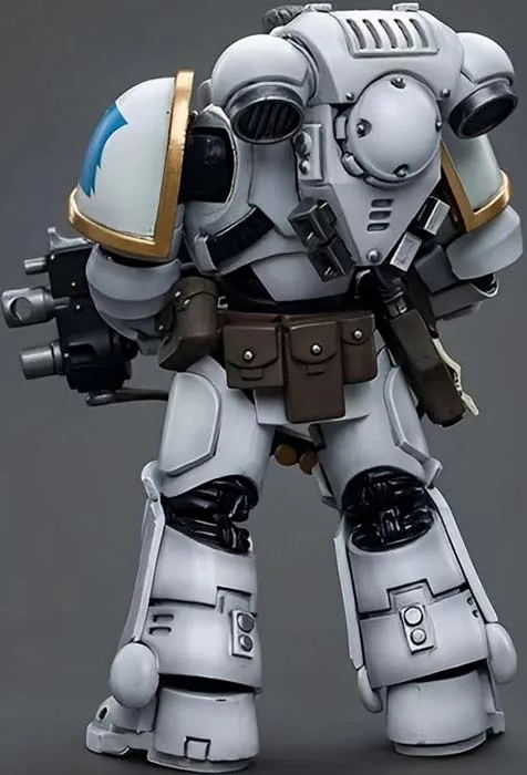 Space Marines White Consuls Intercessors 1 1/18 Scale | Warhammer 40K | Joy Toy