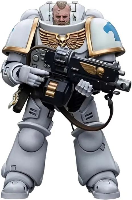 Space Marines White Consuls Intercessors 2 1/18 Scale | Warhammer 40K | Joy Toy