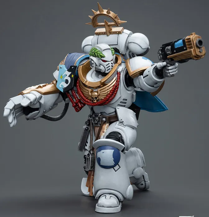 Space Marines White Consuls Captain Messinius 1/18 Scale | Warhammer 40K | Joy Toy 
