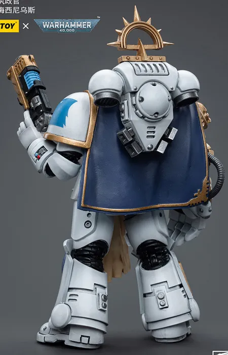 Space Marines White Consuls Captain Messinius 1/18 Scale | Warhammer 40K | Joy Toy 