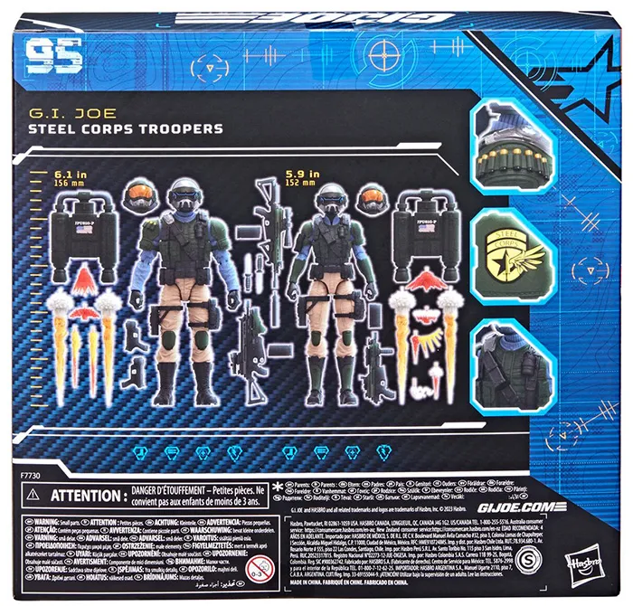 Steel Corps Troopers 6-Inch Scale Two-Pack | G.I. Joe Classified Series