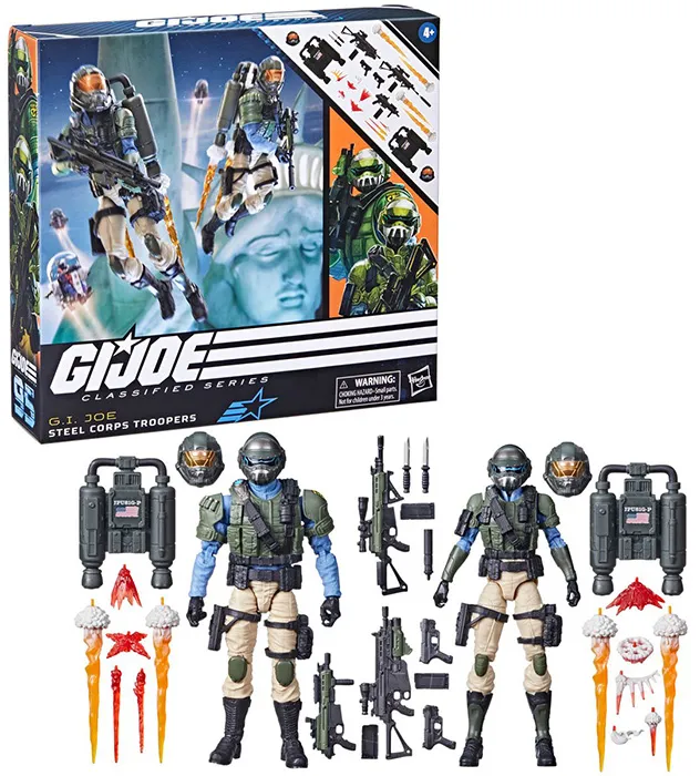 Steel Corps Troopers 6-Inch Scale Two-Pack | G.I. Joe Classified Series