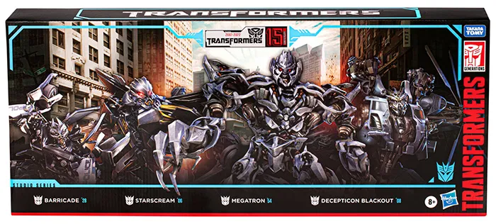 Transformers Movie 1 15th Anniversary Decepticon Multipack | Transformers Studio Series | Transformers
