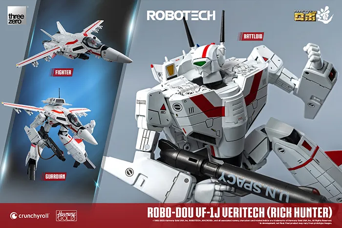 VF-1J Veritech Rick Hunter ROBO-DOU | Robotech | threezero