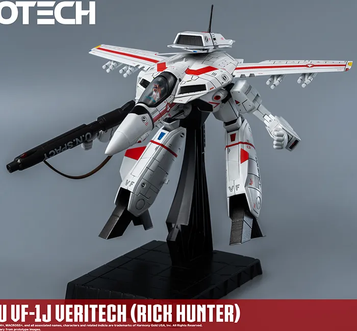 VF-1J Veritech Rick Hunter ROBO-DOU | Robotech | threezero