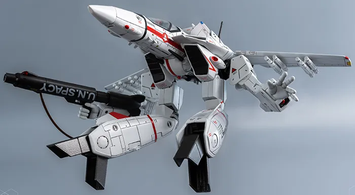 VF-1J Veritech Rick Hunter ROBO-DOU | Robotech | threezero