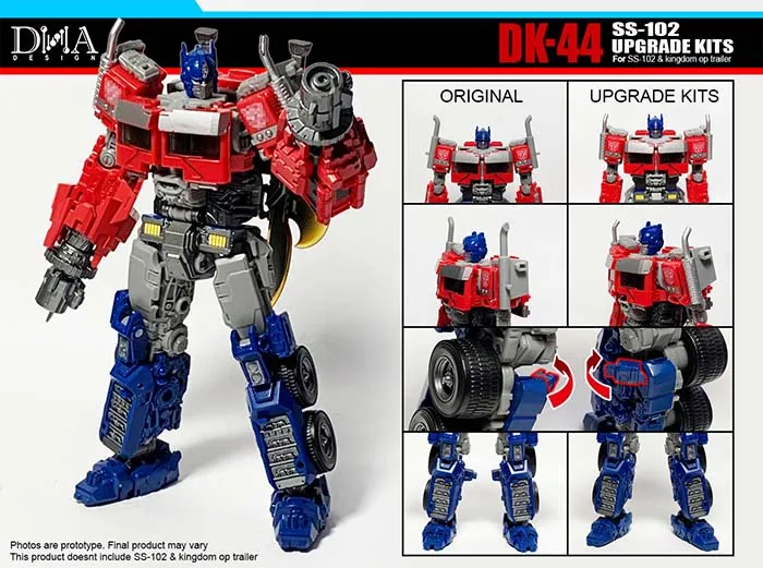 DK-44 Upgrade Kit for Buzzworthy Bumblebee SS-102 Optimus Prime | Dna Design | Upgrade Kit