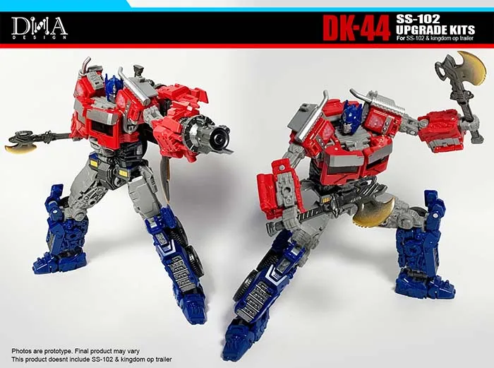 DK-44 Upgrade Kit for Buzzworthy Bumblebee SS-102 Optimus Prime | Dna Design | Upgrade Kit