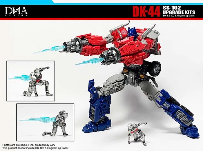 DK-44 Upgrade Kit for Buzzworthy Bumblebee SS-102 Optimus Prime | Dna Design | Upgrade Kit