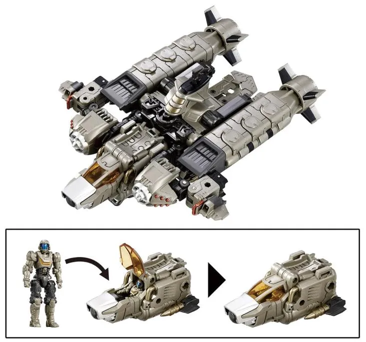 TM-18 Tactical Mover Argo Versaulter Voyager Unit Guard Fleet Version | Diaclone Reboot