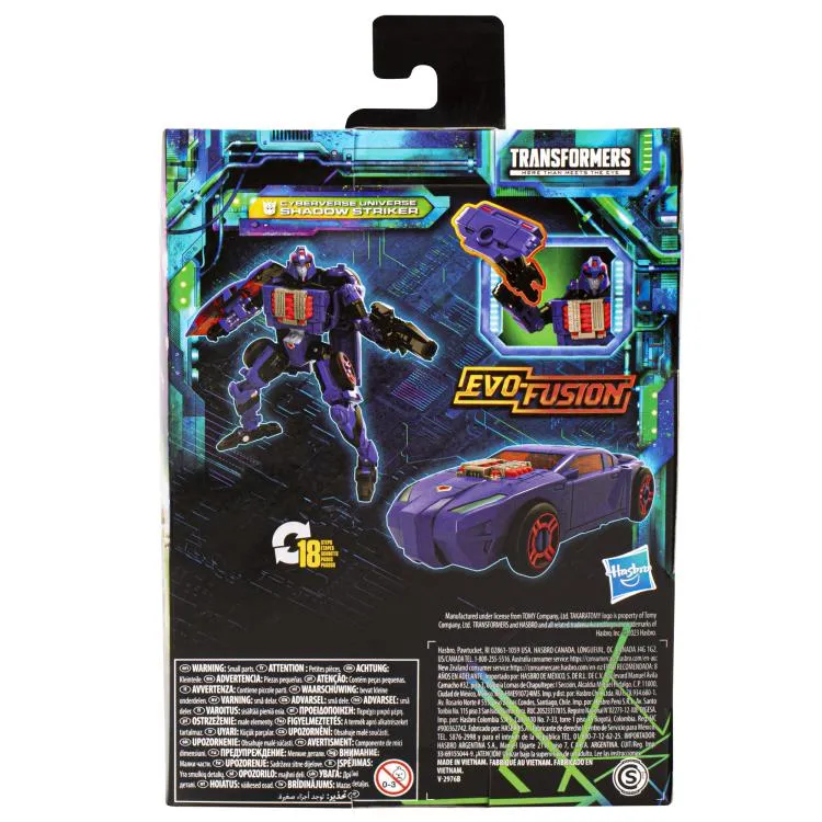Cyberverse Universe Shadow Striker Legacy Deluxe Class | Transformers Generations Legacy