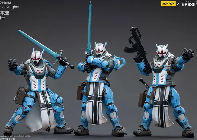 PanOceania Teutonic Knights 1/18 Scale | Infinity Corvus Belli | Joy Toy