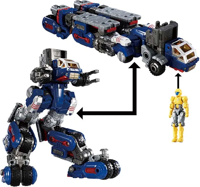 DA-102 Battle Buffalo MK-IV D-Caliber | Diaclone Reboot