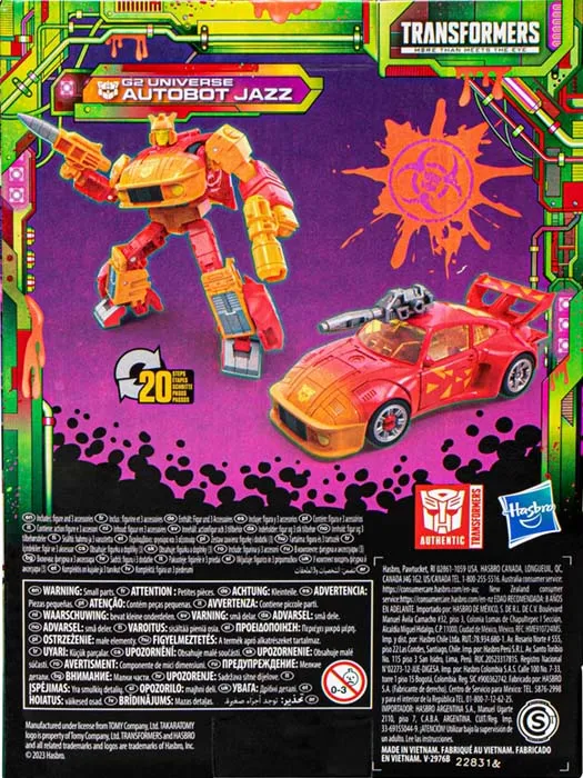 G2 Universe Autobot Jazz Deluxe Class | Transformers: Legacy Evolution