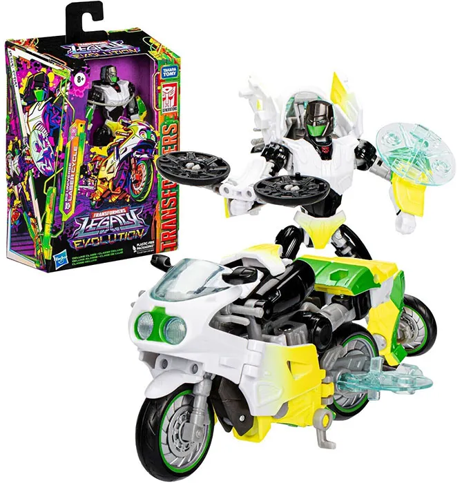 G2 Universe Laser Cycle Deluxe Class | Transformers: Legacy Evolution