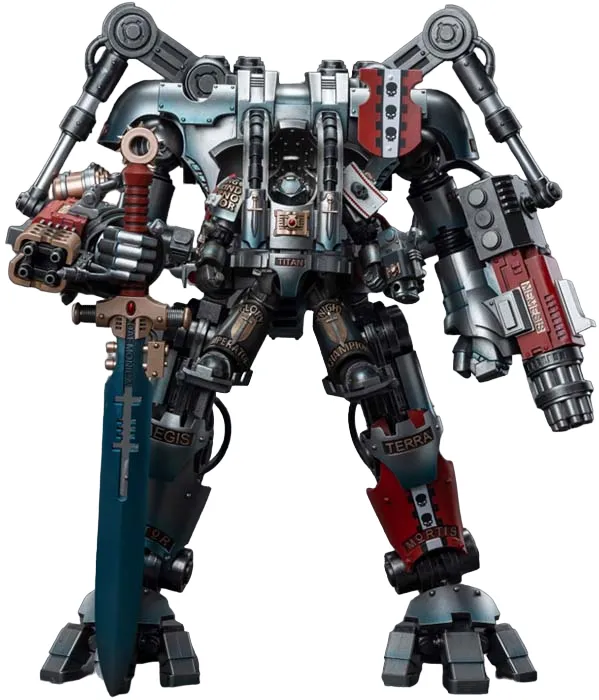 Grey Knights Nemesis Dreadknight with Terminator Caddon Vibova 1/18 Scale | Warhammer 40K | Joy Toy 