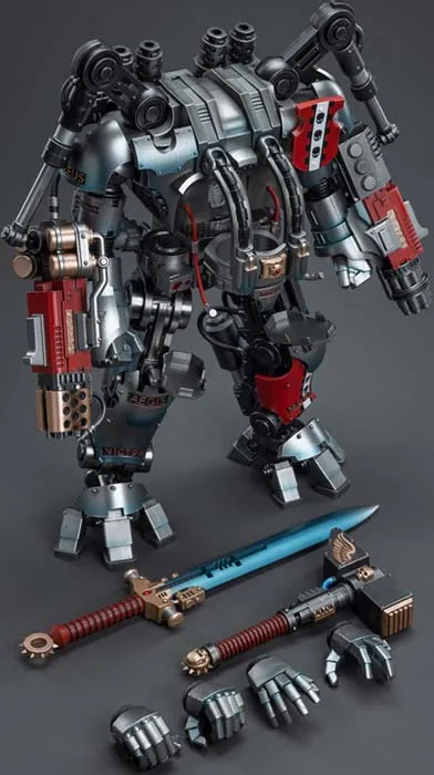 Grey Knights Nemesis Dreadknight with Terminator Caddon Vibova 1/18 Scale | Warhammer 40K | Joy Toy 