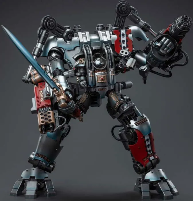 Grey Knights Nemesis Dreadknight with Terminator Caddon Vibova 1/18 Scale | Warhammer 40K | Joy Toy 