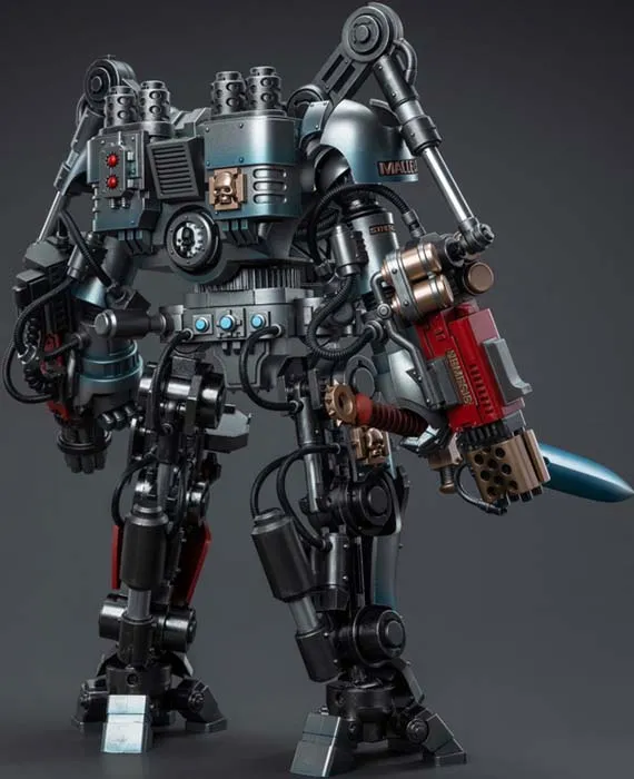 Grey Knights Nemesis Dreadknight with Terminator Caddon Vibova 1/18 Scale | Warhammer 40K | Joy Toy 