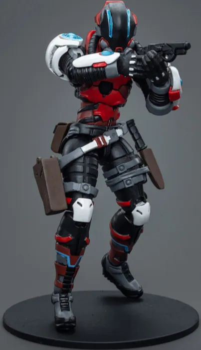 Nomads Wildcats, Polyvalent Tactical Unit 2 Woman 1/18 Scale | Infinity Corvus Belli | Joy Toy