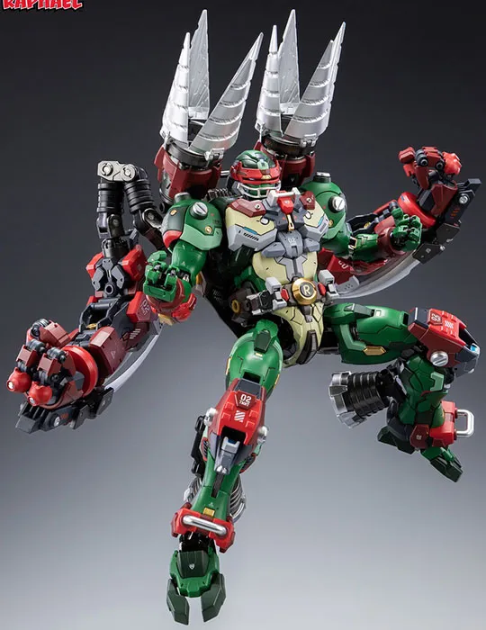 HB0013 Raphael | Heat Boys TMNT Mecha Figure | TFSource