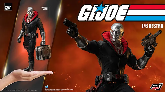 Destro 1/6 Scale FigZero | G.I. Joe | threezero