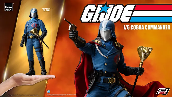 Cobra Commander 1/6 Scale FigZero | G.I. Joe | threezero