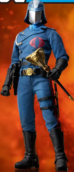 Cobra Commander 1/6 Scale FigZero | G.I. Joe | threezero