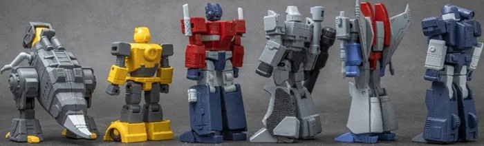 G1 Transformers Box of 6 AMK Mini Series Model Kit | Transformers | Yolopark