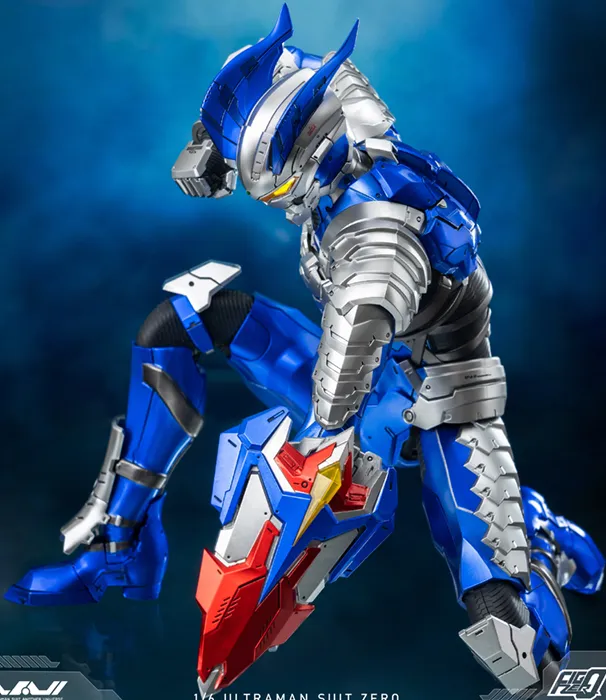 Ultraman Suit Zero LM Mode FigZero Collectible Figure | Ultraman Suit Another Universe | threezero