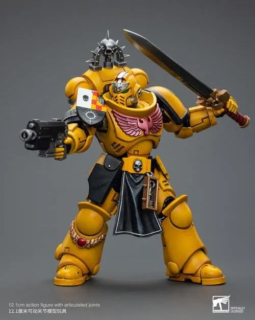 Imperial Fists Lieutenant with Power Sword 1/18 Scale | Warhammer 40K | Joy Toy