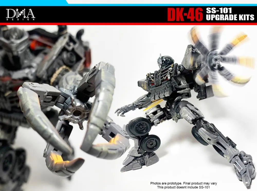 DK-46 Upgrade Kit for Transformers Studio Series SS-101 Scourge | Dna Design | Upgrade Kit