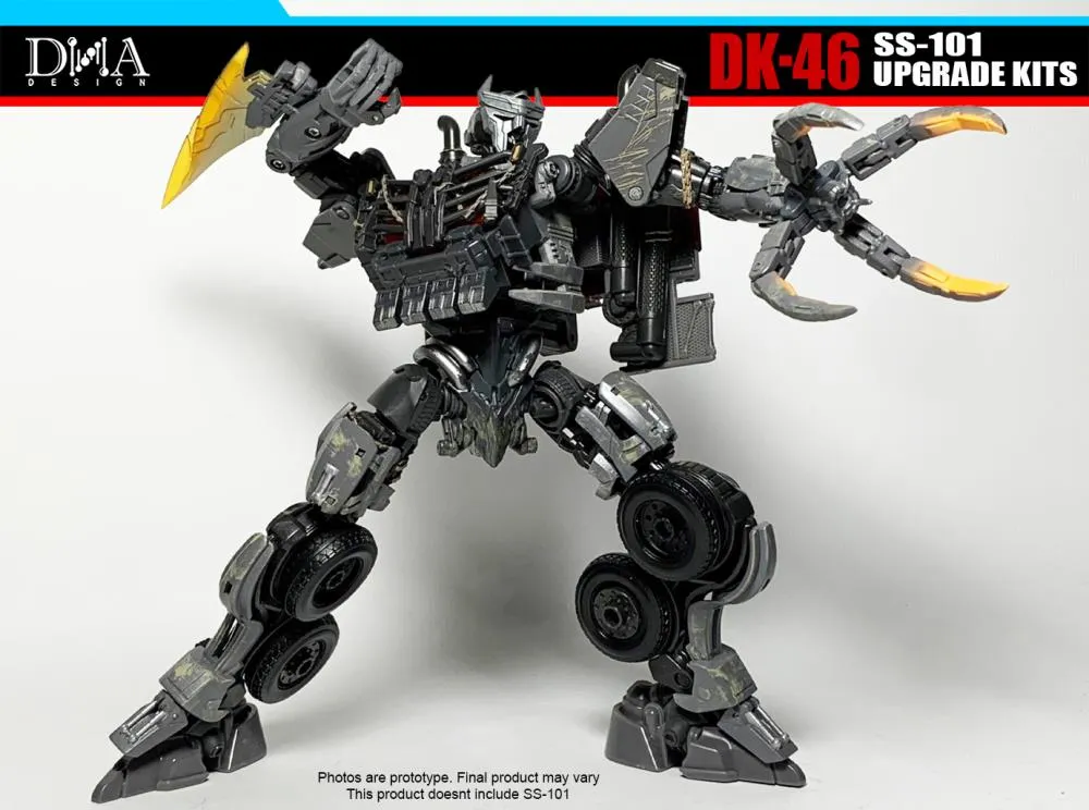 DK-46 Upgrade Kit for Transformers Studio Series SS-101 Scourge | Dna Design | Upgrade Kit
