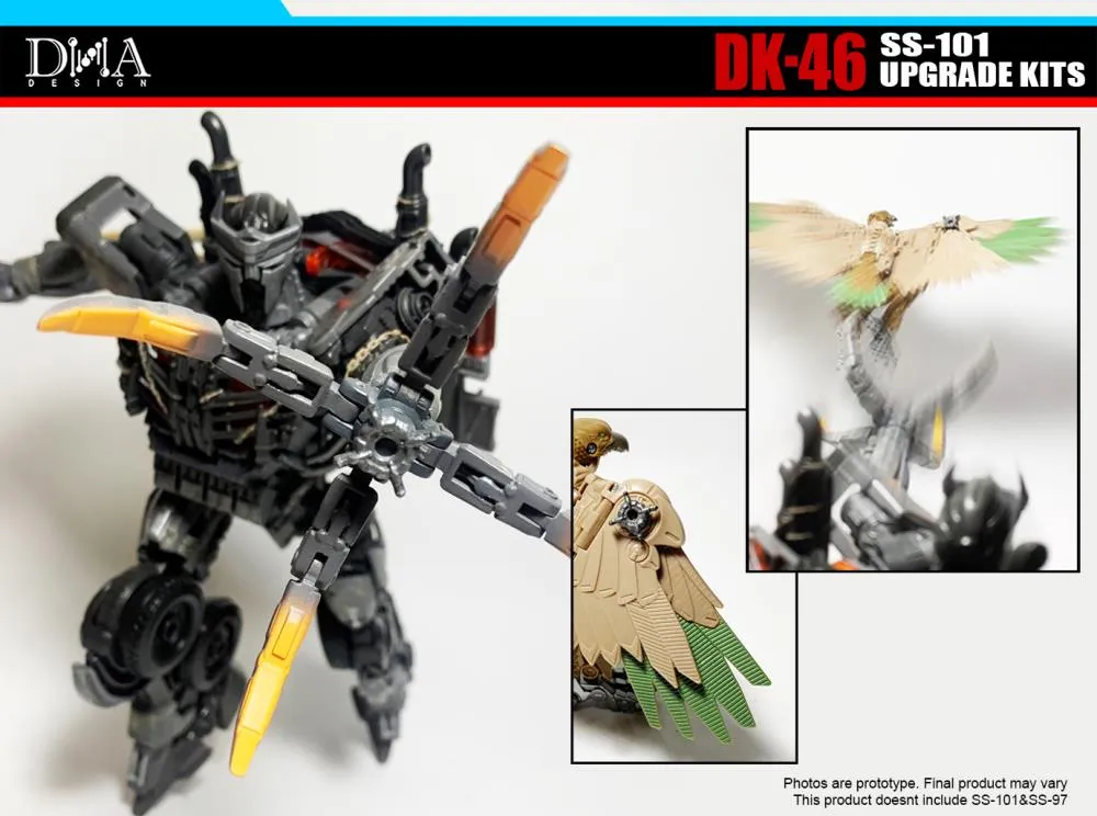 DK-46 Upgrade Kit for Transformers Studio Series SS-101 Scourge | Dna Design | Upgrade Kit