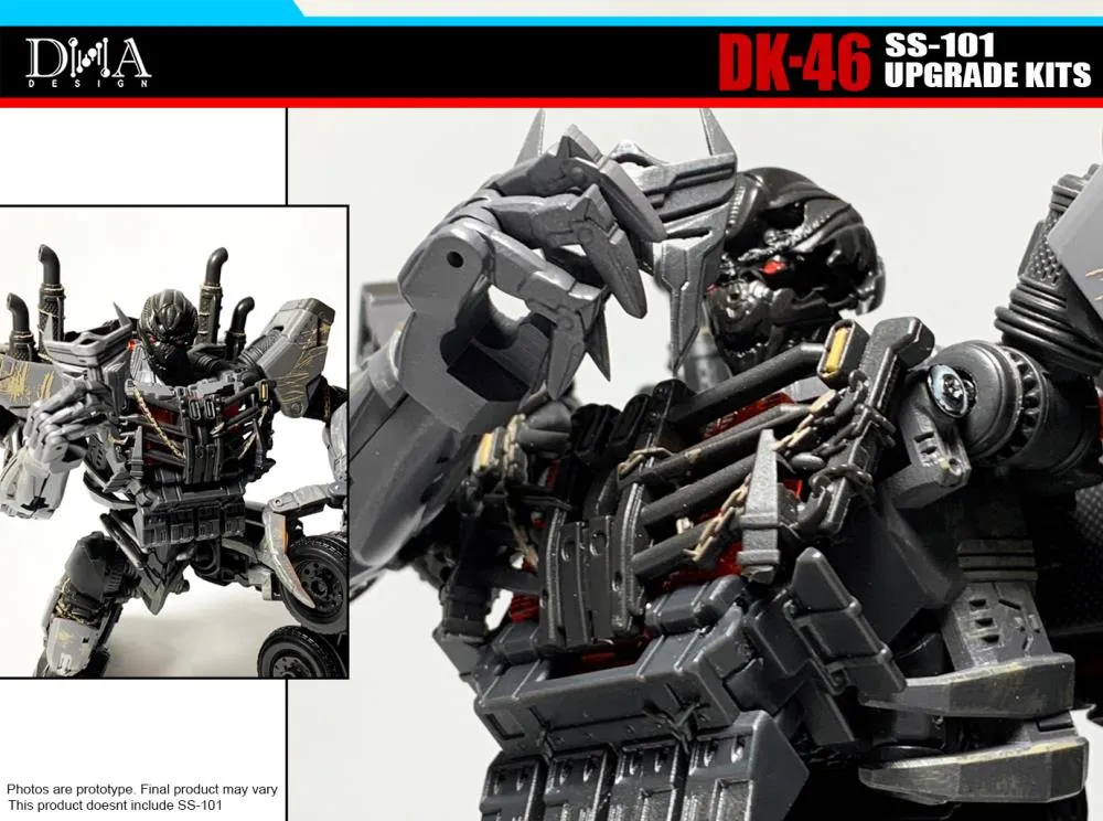 DK-46 Upgrade Kit for Transformers Studio Series SS-101 Scourge | Dna Design | Upgrade Kit