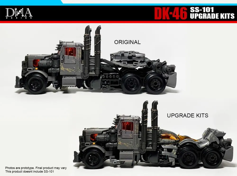 DK-46 Upgrade Kit for Transformers Studio Series SS-101 Scourge | Dna Design | Upgrade Kit